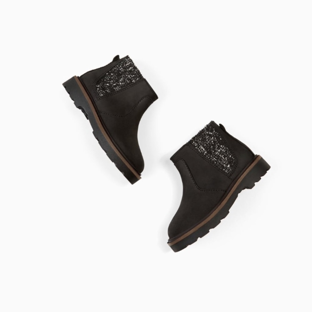 Zara stretch leather boots
